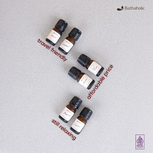 Bathaholic - Sweet Orange 5ml Essential Oil / Minyak Aromatherapy Pengharum Ruangan Mini Package