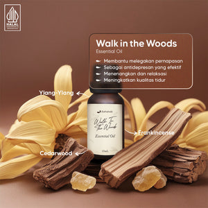 Bathaholic - Walk in The Wood Pure Essential Oil / Minyak Aromatherapy Pengharum Ruangan