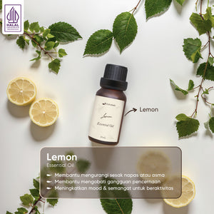 Bathaholic - Lemon Pure Essential Oil / Minyak Aromatherapy Pengharum Ruangan