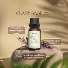 Load image into Gallery viewer, Bathaholic - Clary Sage Essential Oil Pure Essential Oil / Minyak Aromatherapy Pengharum Ruangan