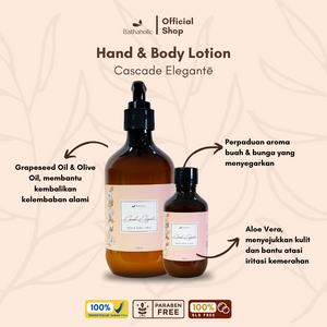 Bathaholic - Hand & Body Lotion Cascade Eleganté