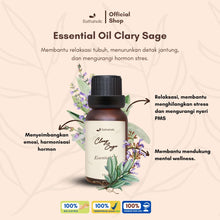 Load image into Gallery viewer, Bathaholic - Clary Sage 15ml Essential Oil Pure Essential Oil / Minyak Aromatherapy Pengharum Ruangan