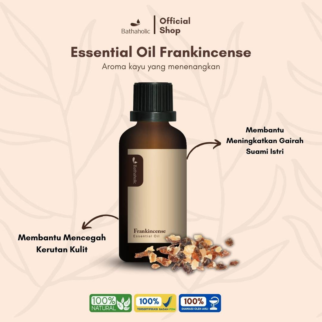 Bathaholic - Frankincense Pure Essential Oil / Minyak Aromatherapy Pengharum Ruangan