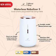 Load image into Gallery viewer, Bathaholic - Diffuser Nebulizer 3 Waterless Portable Aromatherapy - Kapasitas 10ml Aromatherapy Essential Oil Pengharum Ruangan/Mobil Portable