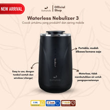 Load image into Gallery viewer, Bathaholic - Diffuser Nebulizer 3 Waterless Portable Aromatherapy - Kapasitas 10ml Aromatherapy Essential Oil Pengharum Ruangan/Mobil Portable