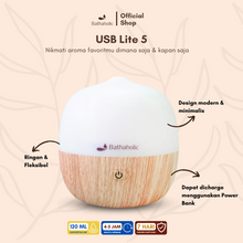 Load image into Gallery viewer, Bathaholic - Diffuser Humidifier USB Lite 5